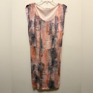 PART TWO Abstract Print Viscose Sleeveless Dress